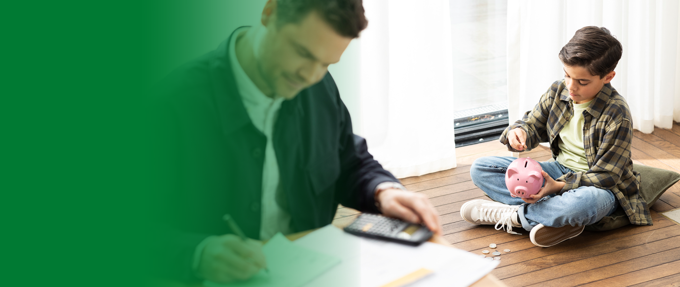 HP green header